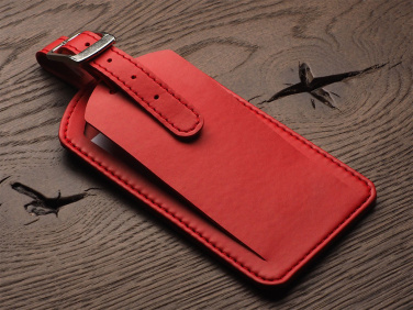 Logo trade promotional merchandise image of: Luggage tag 1155317